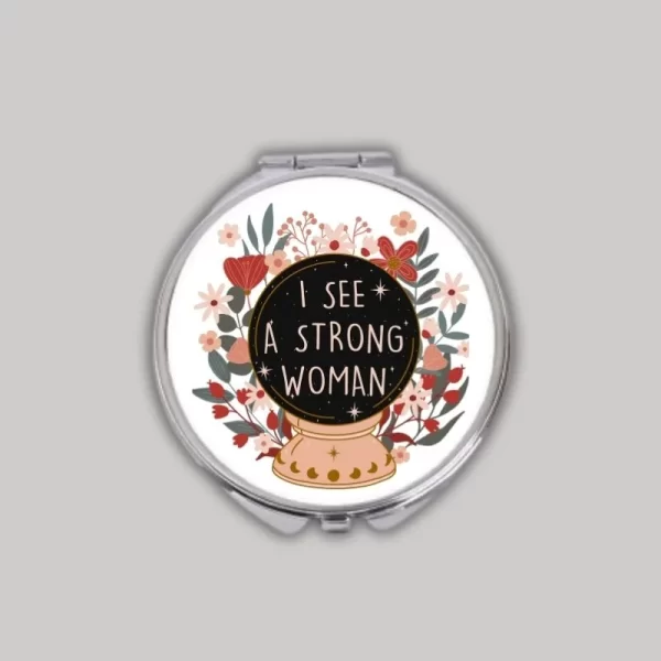 Дамско огледалце - strong woman 39